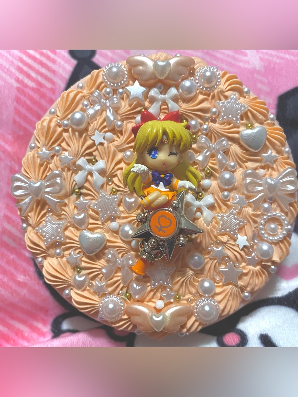 Sailor Moon Sailor Venus/Minako Aino Kawaii Decoden Jewelry Box/Storage Box